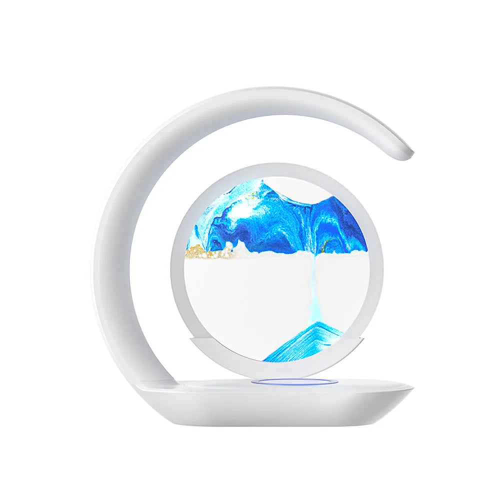 LunaFlow lampe Flottante avec Chargeur Sans Fil